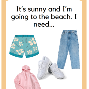 Choosing Clothing Based on Weather ABA Program